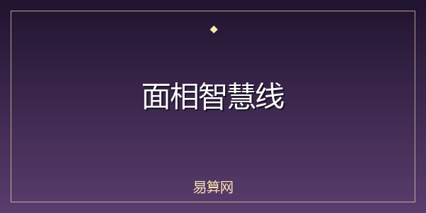 面相智慧线