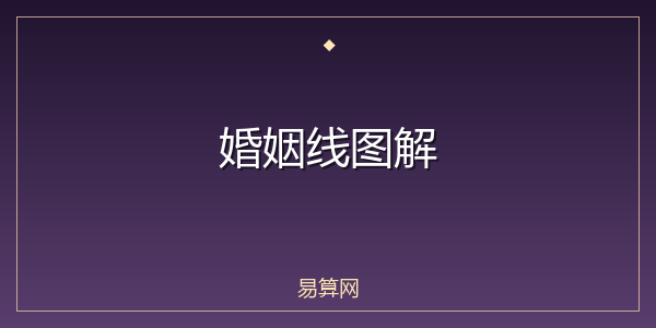 婚姻线图解
